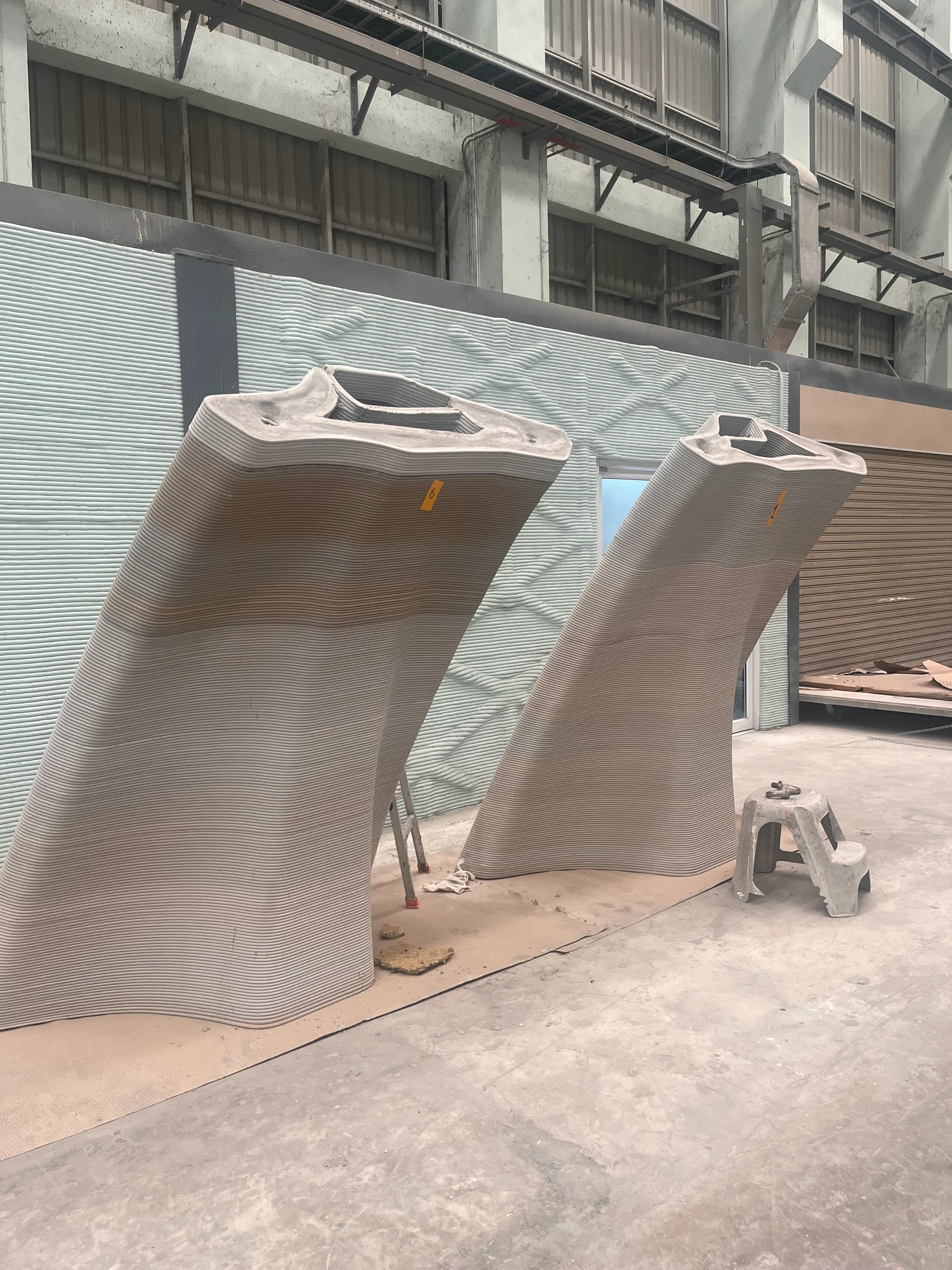 Catenary Arch: installation