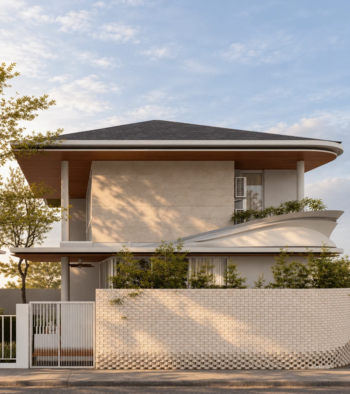 MT House — Constructing